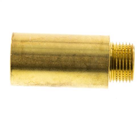 G 3/8'' F/M Extensión de latón DIN 3523 - 40 mm