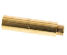 G 3/8'' F/M Extensión de latón DIN 3523 - 80 mm