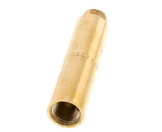 G 3/8'' F/M Extensión de latón DIN 3523 - 80 mm
