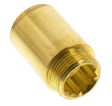 G 1'' F/M Extensión de latón DIN 3523 - 50 mm