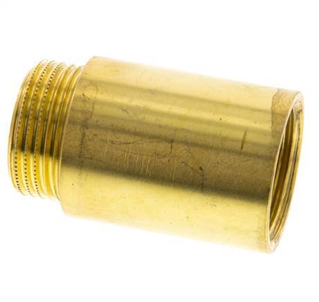 G 1'' F/M Extensión de latón DIN 3523 - 50 mm