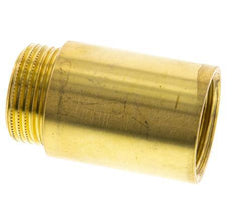 G 1'' F/M Extensión de latón DIN 3523 - 50 mm