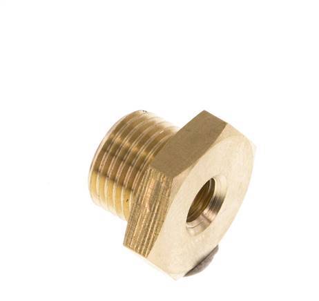 M5 x G 1/8'' F/M Brass Reducing Ring 16 Bar [10 Pieces]