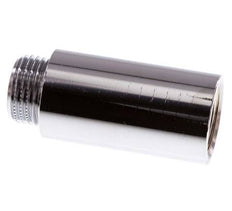 G 1/2'' F/M Extensión de latón cromado DIN 3523 - 50 mm