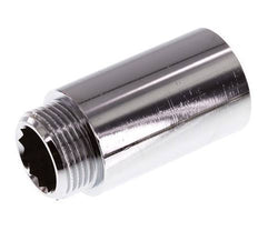 G 3/4'' F/M Extensión de latón cromado DIN 3523 - 50 mm