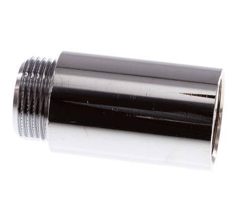 G 3/4'' F/M Extensión de latón cromado DIN 3523 - 50 mm