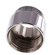 G 1'' F/M Extensión de latón cromado DIN 3523 - 20 mm