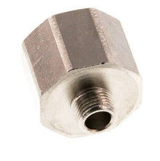 G 1/2'' x G 1/8'' F/M Anillo reductor de latón niquelado 16 Bar