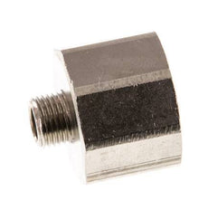 G 1/2'' x G 1/8'' F/M Anillo reductor de latón niquelado 16 Bar