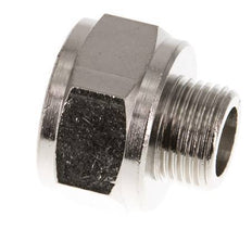 G 1/2'' x G 3/8'' F/M Nickel plated Brass Reducing Ring 16 Bar [2 Pieces]
