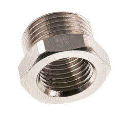 G 1/4'' x G 3/8'' F/M Nickel plated Brass Reducing Ring 16 Bar [5 Pieces]