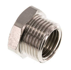 G 1/4'' x G 3/8'' F/M Nickel plated Brass Reducing Ring 16 Bar [5 Pieces]