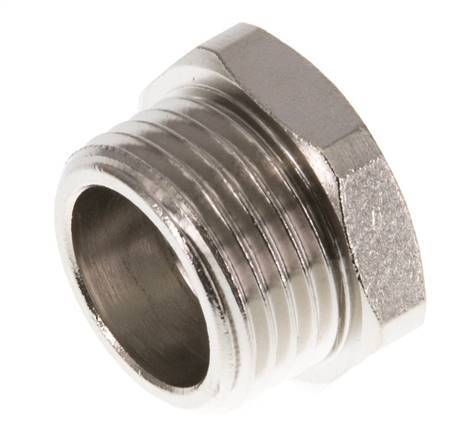 G 1/8'' x G 1/2'' F/M Nickel plated Brass Reducing Ring 16 Bar [2 Pieces]