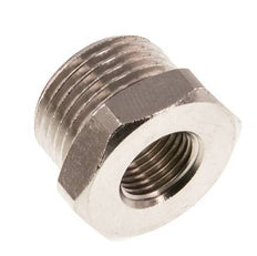 G 1/8'' x G 3/8'' F/M Nickel plated Brass Reducing Ring 16 Bar [5 Pieces]