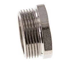 G 3/4'' x G 1 1/4'' F/M Anillo reductor de latón niquelado 16 Bar