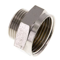 G 1'' x G 3/4'' F/M Anillo reductor de latón niquelado 16 Bar