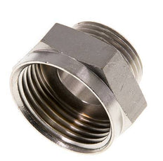 G 1'' x G 3/4'' F/M Anillo reductor de latón niquelado 16 Bar