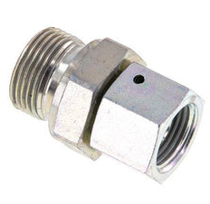 G 1/2'' x G 3/4'' F/M Adaptador reductor de acero galvanizado 300 Bar - Hidráulico