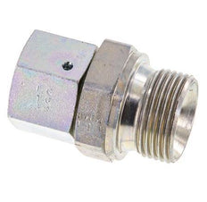 G 1/2'' x G 3/4'' F/M Adaptador reductor de acero galvanizado 300 Bar - Hidráulico