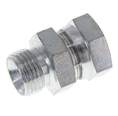 G 1/2'' F/M Adaptador reductor de acero galvanizado 300 Bar - Hidráulico