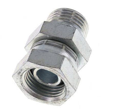 G 1/2'' F/M Adaptador reductor de acero galvanizado 300 Bar - Hidráulico