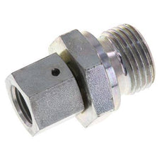 G 1/4'' x G 1/2'' F/M Adaptador reductor de acero galvanizado 350 Bar - Hidráulico
