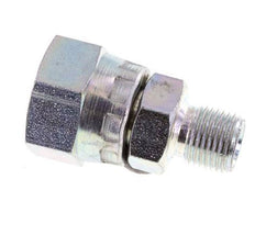 G 1/4'' x G 1/8'' F/M Adaptador Reductor de Acero Cincado 400 Bar - Hidráulico