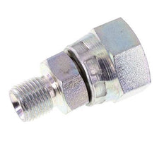 G 1/4'' x G 1/8'' F/M Adaptador Reductor de Acero Cincado 400 Bar - Hidráulico
