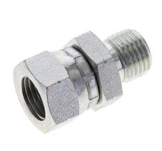 G 1/4'' F/M Adaptador Reductor de Acero Cincado 350 Bar - Hidráulico [2 Piezas]