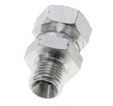 G 1/4'' F/M Adaptador Reductor de Acero Cincado 350 Bar - Hidráulico [2 Piezas]