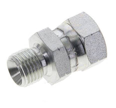 G 1/4'' F/M Adaptador Reductor de Acero Cincado 350 Bar - Hidráulico [2 Piezas]