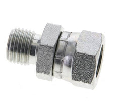 G 1/4'' F/M Adaptador Reductor de Acero Cincado 350 Bar - Hidráulico [2 Piezas]