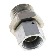 G 3/4'' x G 1'' F/M Adaptador reductor de acero galvanizado 175 Bar - Hidráulico