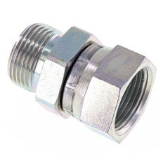 G 3/4'' F/M Adaptador reductor de acero galvanizado 175 Bar - Hidráulico