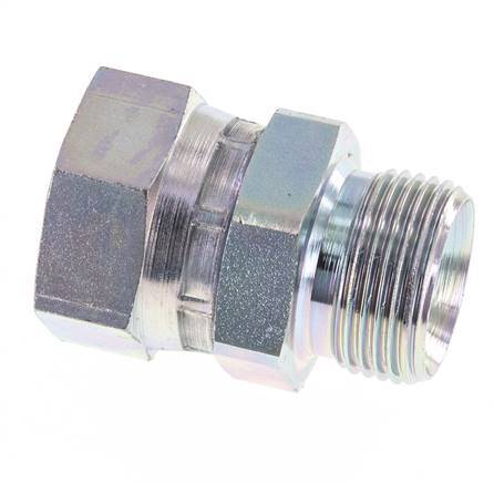 G 3/4'' F/M Adaptador reductor de acero galvanizado 175 Bar - Hidráulico
