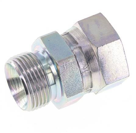 G 3/4'' F/M Adaptador reductor de acero galvanizado 175 Bar - Hidráulico