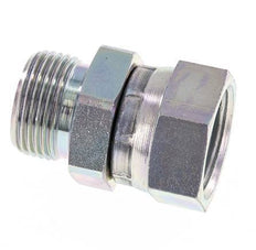 G 3/4'' F/M Adaptador reductor de acero galvanizado 175 Bar - Hidráulico