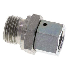 G 3/8'' x G 1/2'' F/M Adaptador reductor de acero galvanizado 350 Bar - Hidráulico