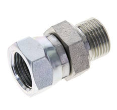 G 3/8'' F/M Adaptador Reductor de Acero Cincado 325 Bar - Hidráulico [2 Piezas]