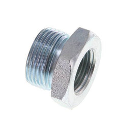 G 3/8'' x M22x1,5 F/M Anillo reductor de acero cincado 250 Bar - Hidráulico