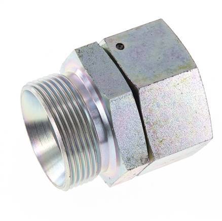 G 1 1/2'' F/M Zinc plated Steel Reducing Adapter 125 Bar - Hydraulic