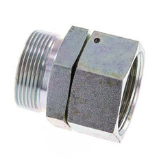G 1 1/2'' F/M Zinc plated Steel Reducing Adapter 125 Bar - Hydraulic