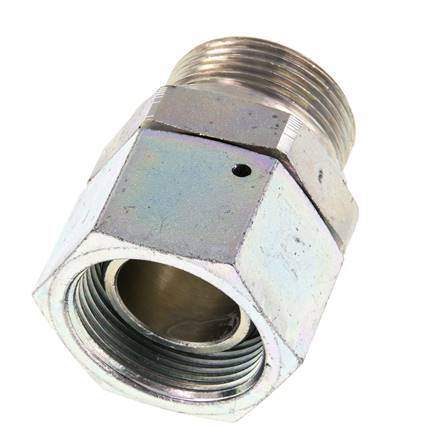 G 1 1/4'' F/M Adaptador Reductor de Acero Cincado 150 Bar - Hidráulico