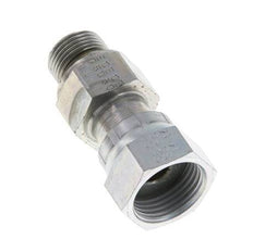 UN 13/16''-16 x G 3/8'' F/M Adaptador reductor de acero galvanizado ORFS 630 Bar - Hidráulico
