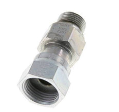 UN 13/16''-16 x G 3/8'' F/M Adaptador reductor de acero galvanizado ORFS 630 Bar - Hidráulico