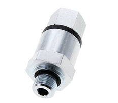 G 3/8'' F/M Junta giratoria de acero galvanizado 400 Bar - Hidráulica - Alta presión