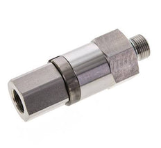 G 3/8'' F/M Stainless steel Swivel Joint 250 Bar - Hydraulic - High-pressure