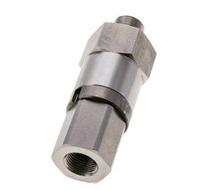 G 3/8'' F/M Junta giratoria de acero inoxidable 250 Bar - Hidráulica - Alta presión