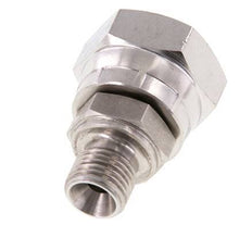 G 1/2'' x G 1/4'' F/M Adaptador reductor de acero inoxidable 300 Bar - Hidráulico
