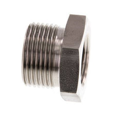 G 1/2'' x G 3/4'' F/M Anillo reductor de acero inoxidable 40 Bar